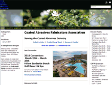 Tablet Screenshot of cafa-info.org